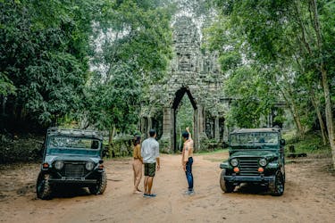 Angkor-complex en avonturenparcours per 4×4